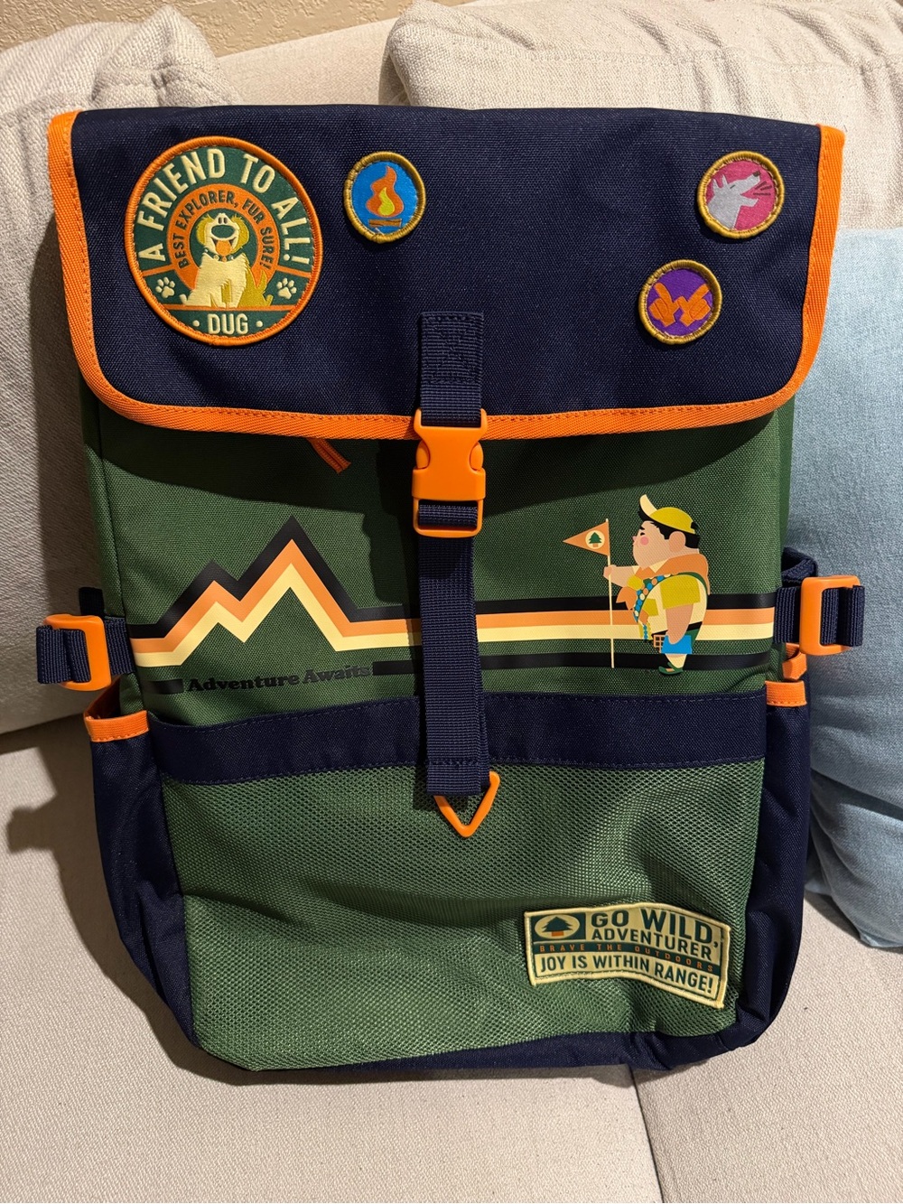 Disney Pixar Up Backpack New